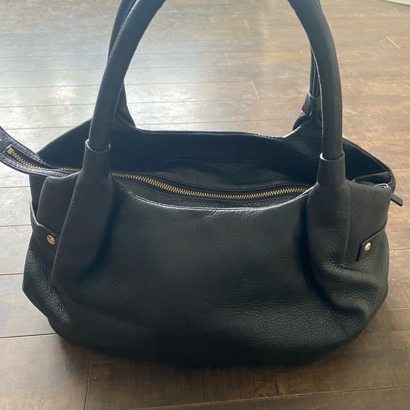 Kate Spade Stevie Berkshire Road Black Leather satchel - Picture 15 of 16